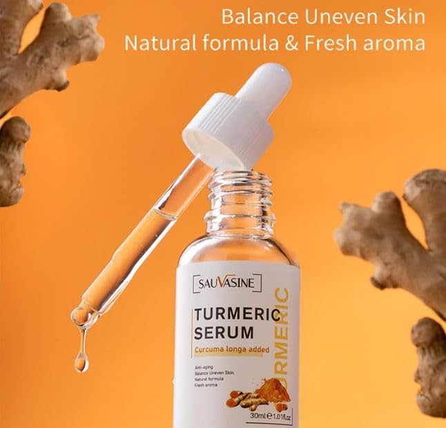 Beauty Lights Turmeric Serum | سيروم الكركم لإشراقة البشرة والعناية اليومية 💛🌿