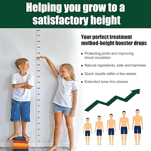 Height Support Drops (30ml) | قطرات دعم النمو والتغذية للأطفال 🧒💧