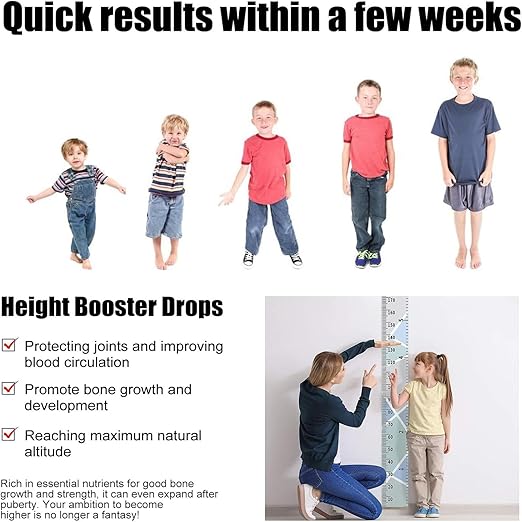 Height Support Drops (30ml) | قطرات دعم النمو والتغذية للأطفال 🧒💧